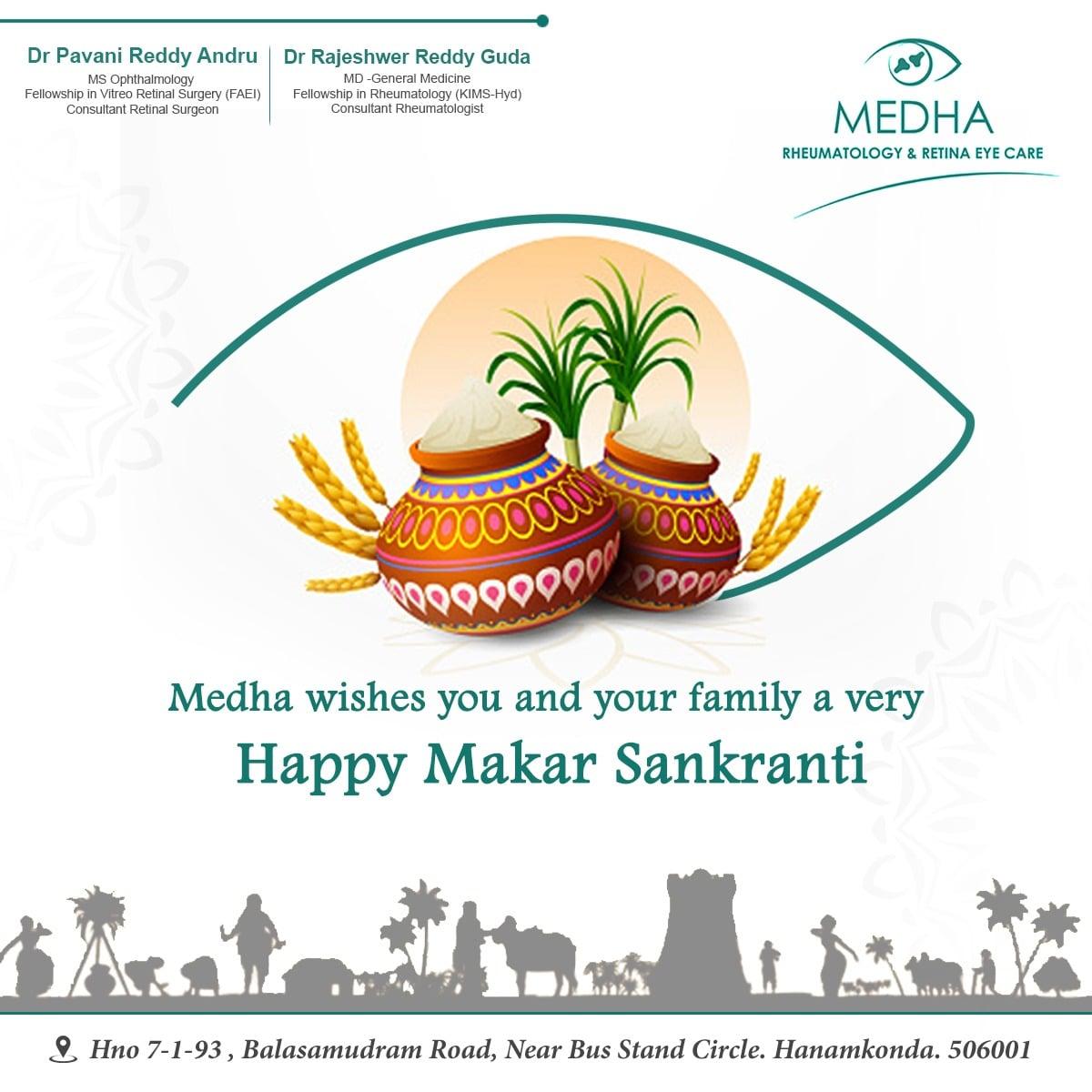 Medha Wishes you and your family a very Happy Makar Sankranti