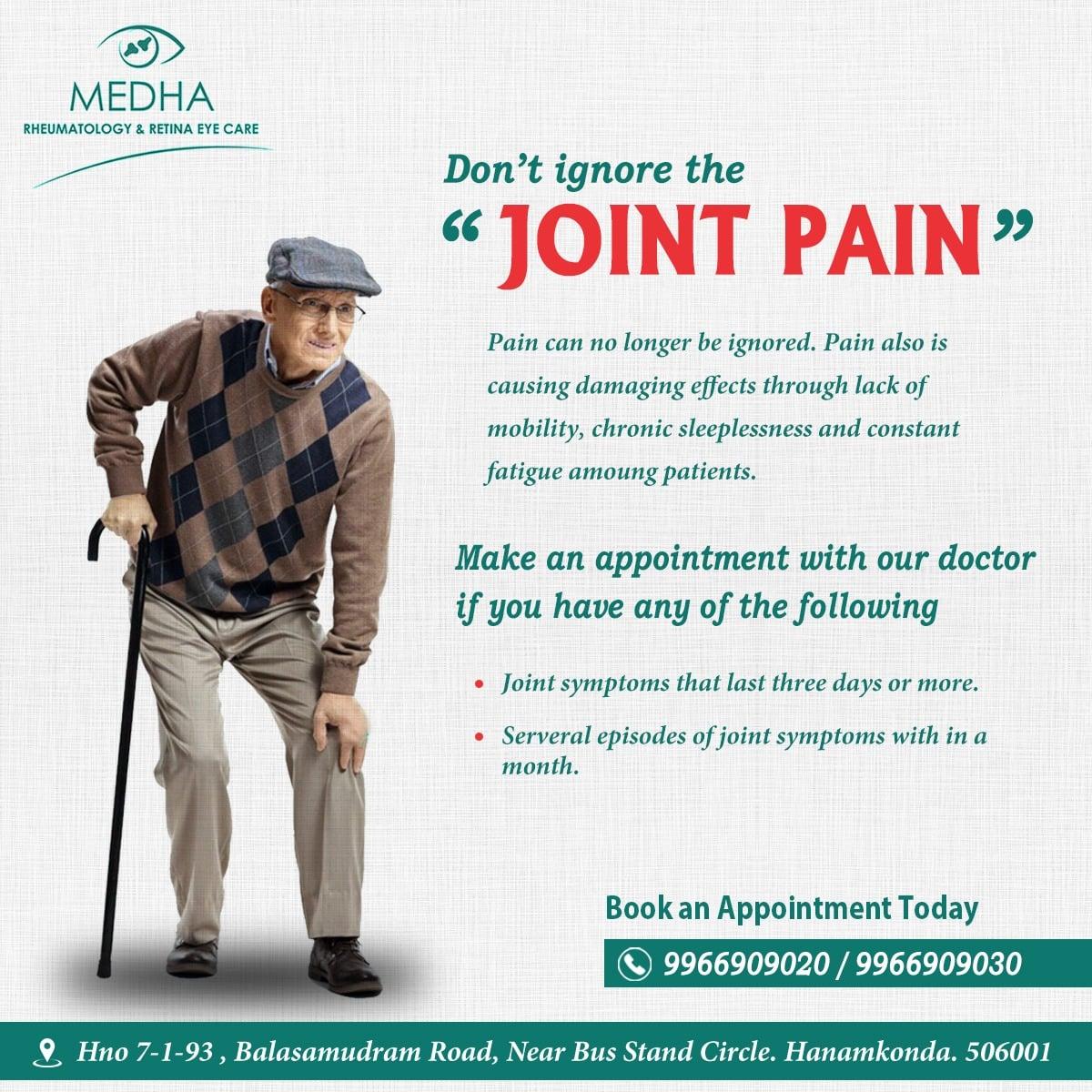 Don't Ignore Joint Pain's
