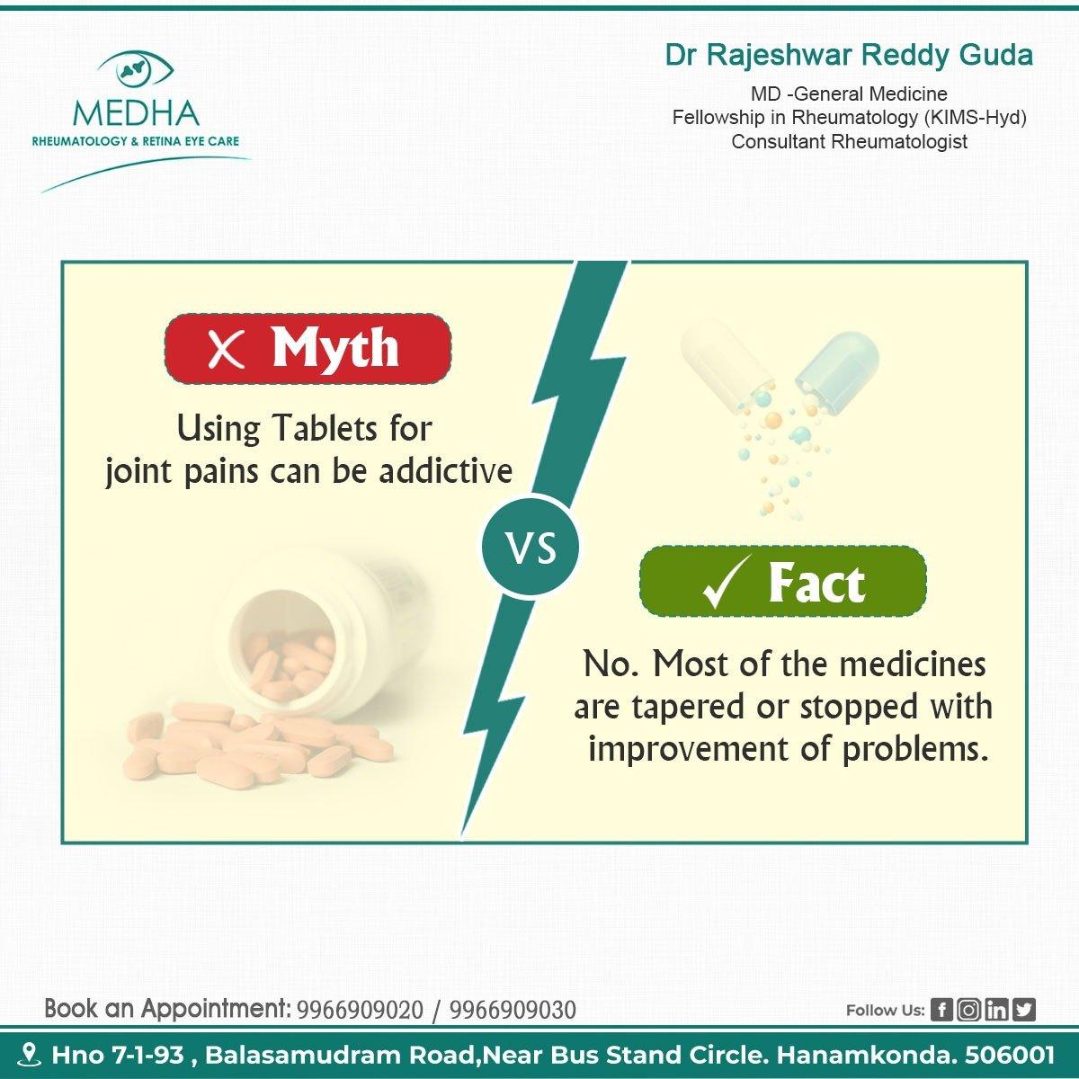 Myths And Facts Regarding Joint Pain Medication