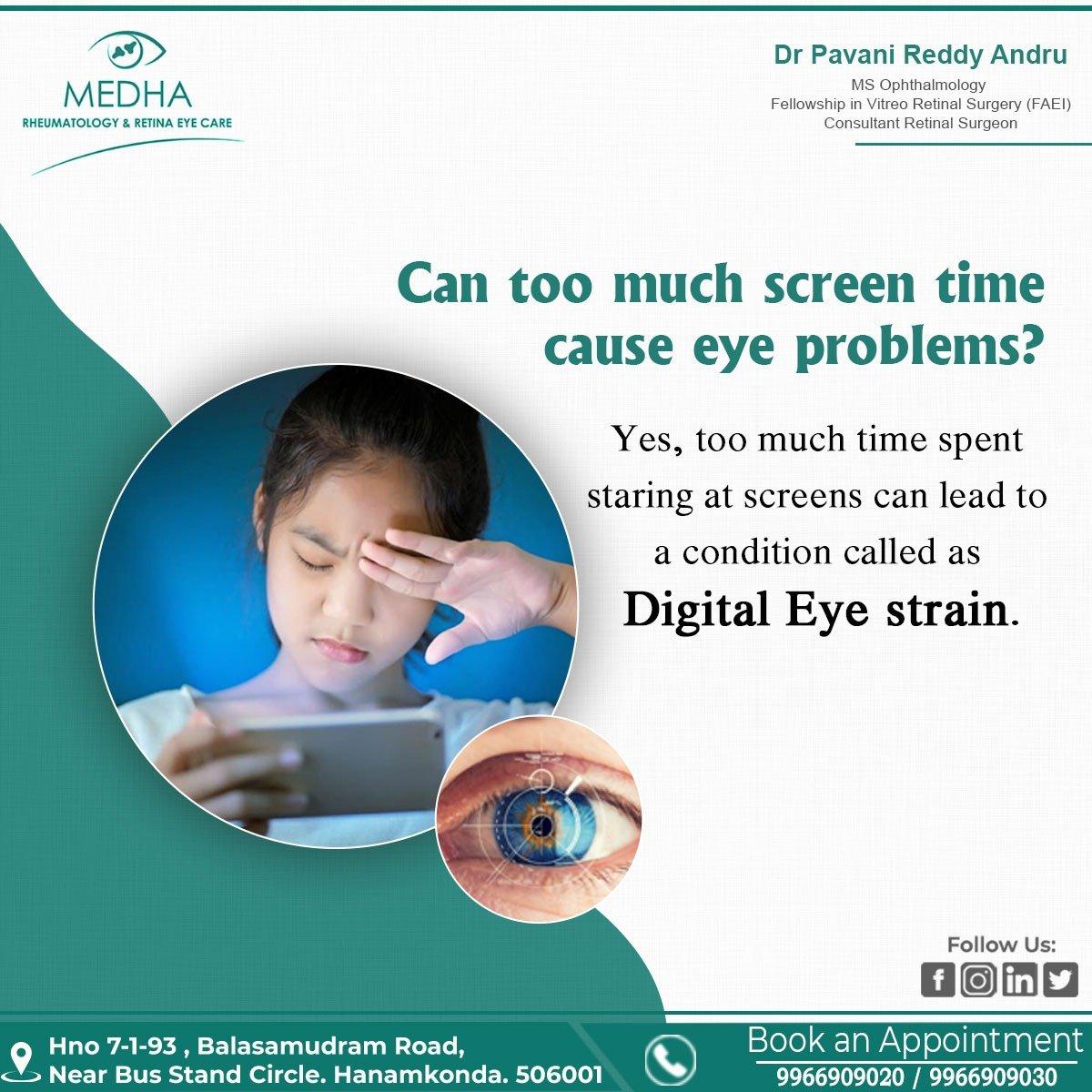 Can Too Much Screen Time Cause Eye Problems?????