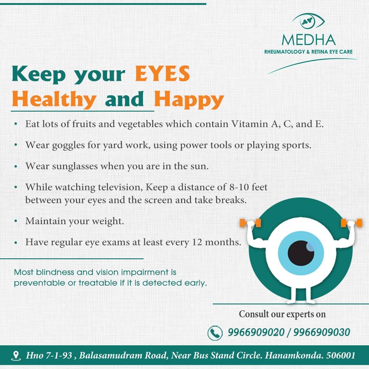 Keep your eyes Healthy and Happy.
