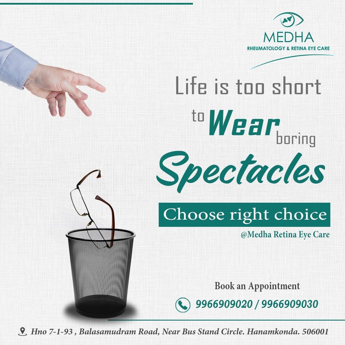 Choose The Right Choice For The Right Spectacles...
